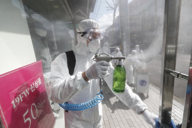 Số ca nhiễm Corona ở Hàn Quốc tăng kỷ lục chỉ trong 1 ngày